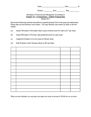 Accounting Homework Assignment