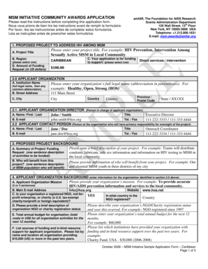 Membership ngo registration form format - Application Form - Sample English-Final.doc - amfar