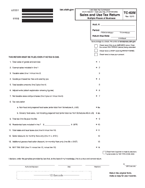 Utah Sales and Use Tax Return