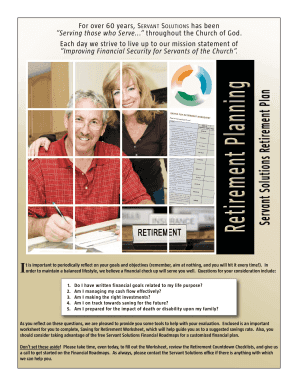 Saving for Retirement Worksheet
