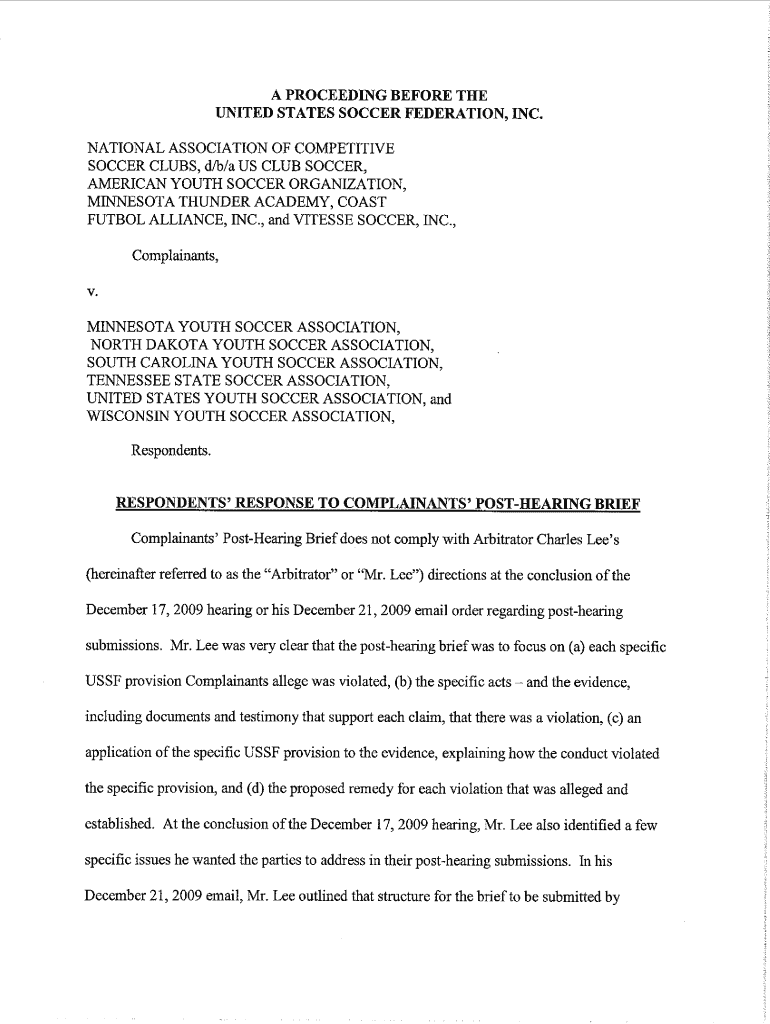 Fillable Online mississippisoccer Arch Insurance Company v. United