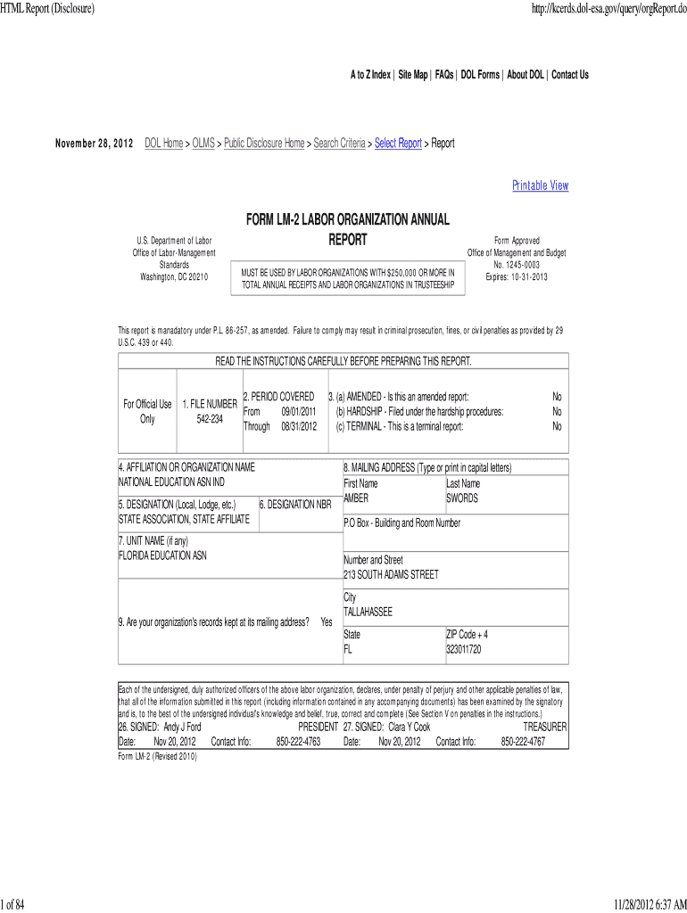 Form preview