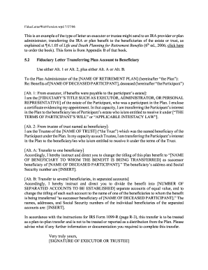 6105 of life and death planning for retirement benefits form