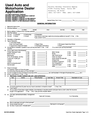 Used Auto Dealer Application