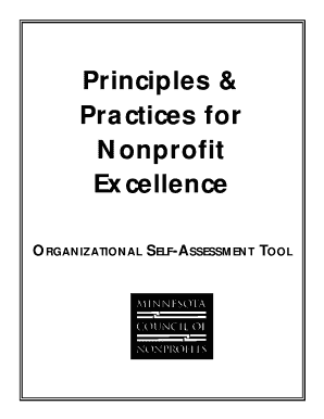 Nonprofit Excellence Self-Assessment Tool