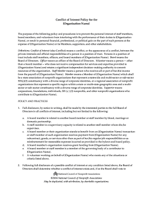 Sample Conflict of Interest Policy and disclosure form-1.PDF