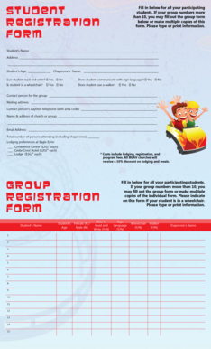 Student Registration Form