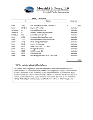 US Federal Individual Income Tax Return