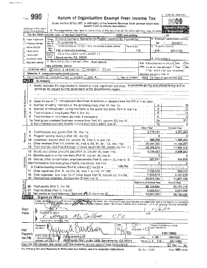 Form 990 Return of Organization Exempt From Income Tax