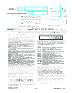 Federal Tax Deposit Coupon