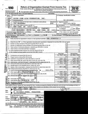 Form 990 Return of Organization Exempt From Income Tax