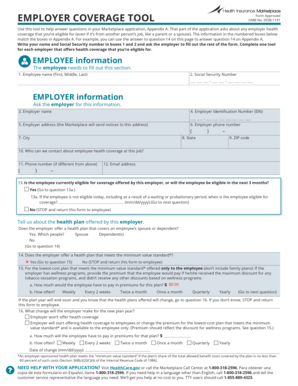 Employer Coverage Tool