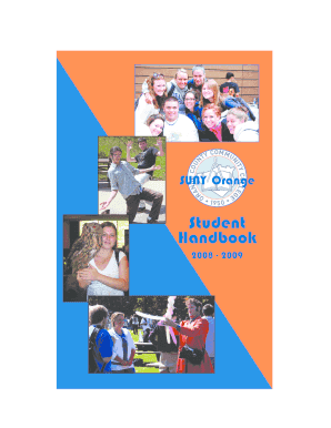 SUNY Orange Student Handbook 2008-2009