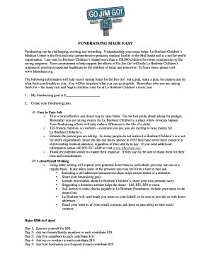 Go Jim Go Fundraising Guide