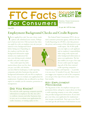 Employment Background Check Authorization Form