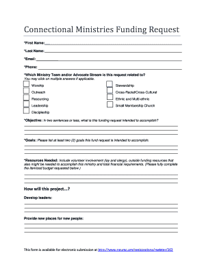 Fillable Online 2012 Funding Request Form (Print Version) Fax Email ...