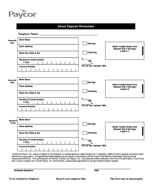 paycor new employee information form