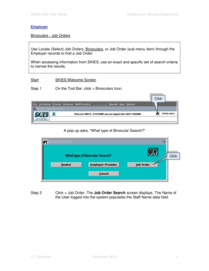 Job order slip - Job Order Binoculars - Access Washington - wa