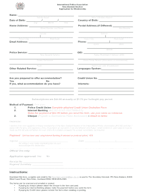 Application Form 2014 - IPA - ipa org