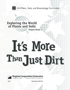 4-H Plant and Soil Project Book