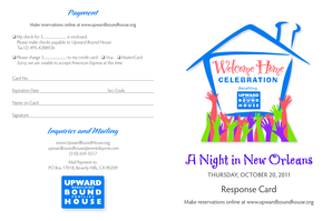 A Night in New Orleans - Upward Bound House