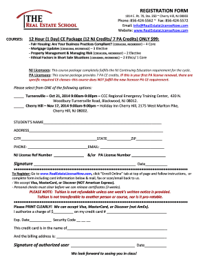 fillable online credit card verification form the real estate credit card verification form