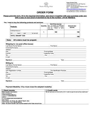 Purchase order format - Order form individual issue.doc - praiseworthyprize