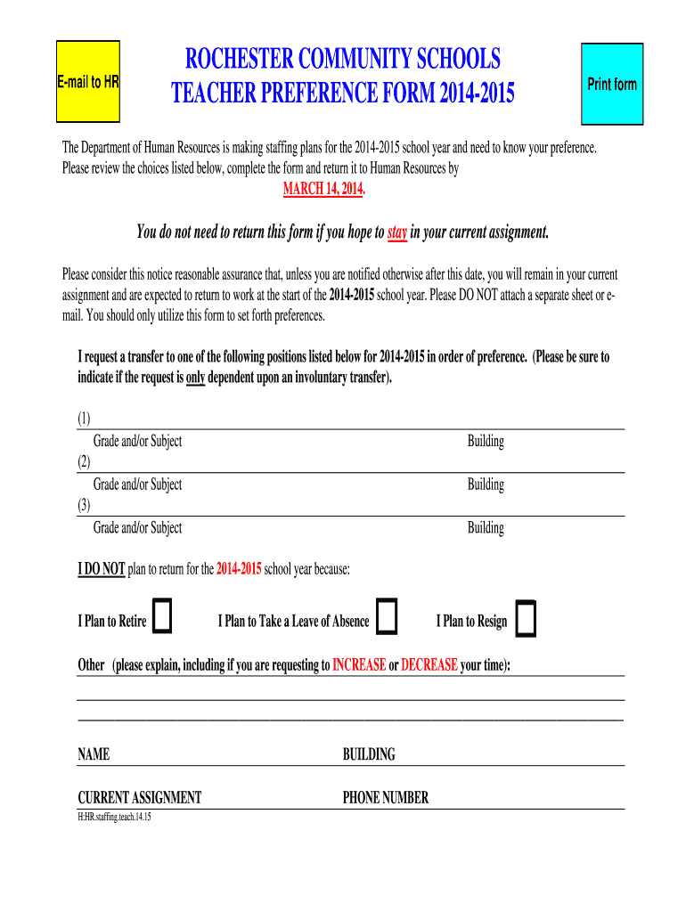 Form preview