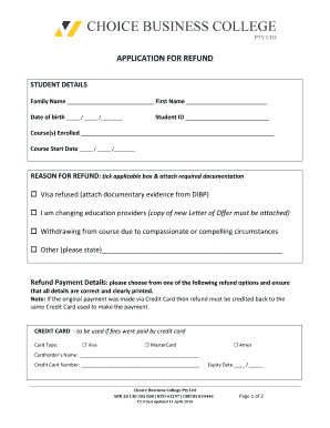 Chipotle menu pdf - Std 3 template 3 refund application V2.0 April 16.docx