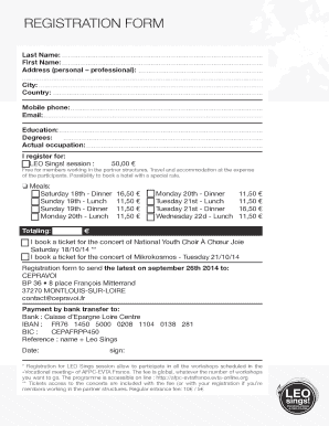 Form preview