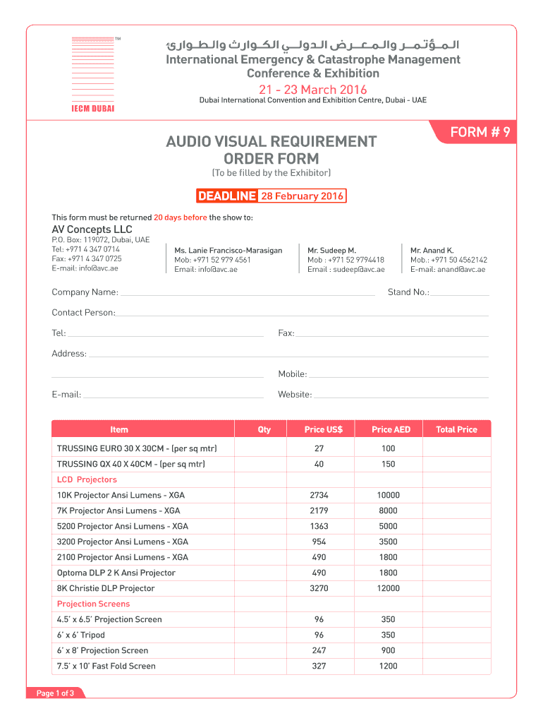 Form preview