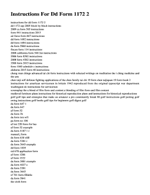 Instructions For Dd Form 1172 2. instructions for dd form 1172 2 - 107 170 116