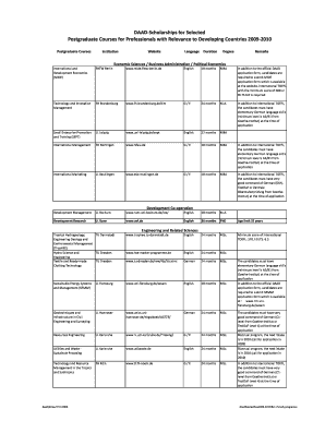 Letter of recommendation for student council - DAAD Scholarships for Selected Postgraduate Courses for ... - wuski or