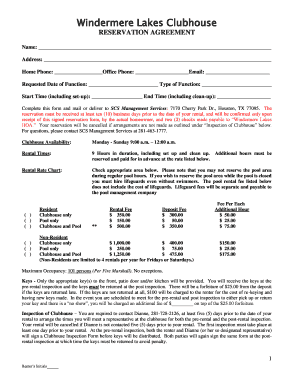 Non compete release letter - windermere lakes clubhouse