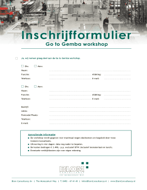 Monozukuri in de praktijk - cdn.blomconsultancy.nl