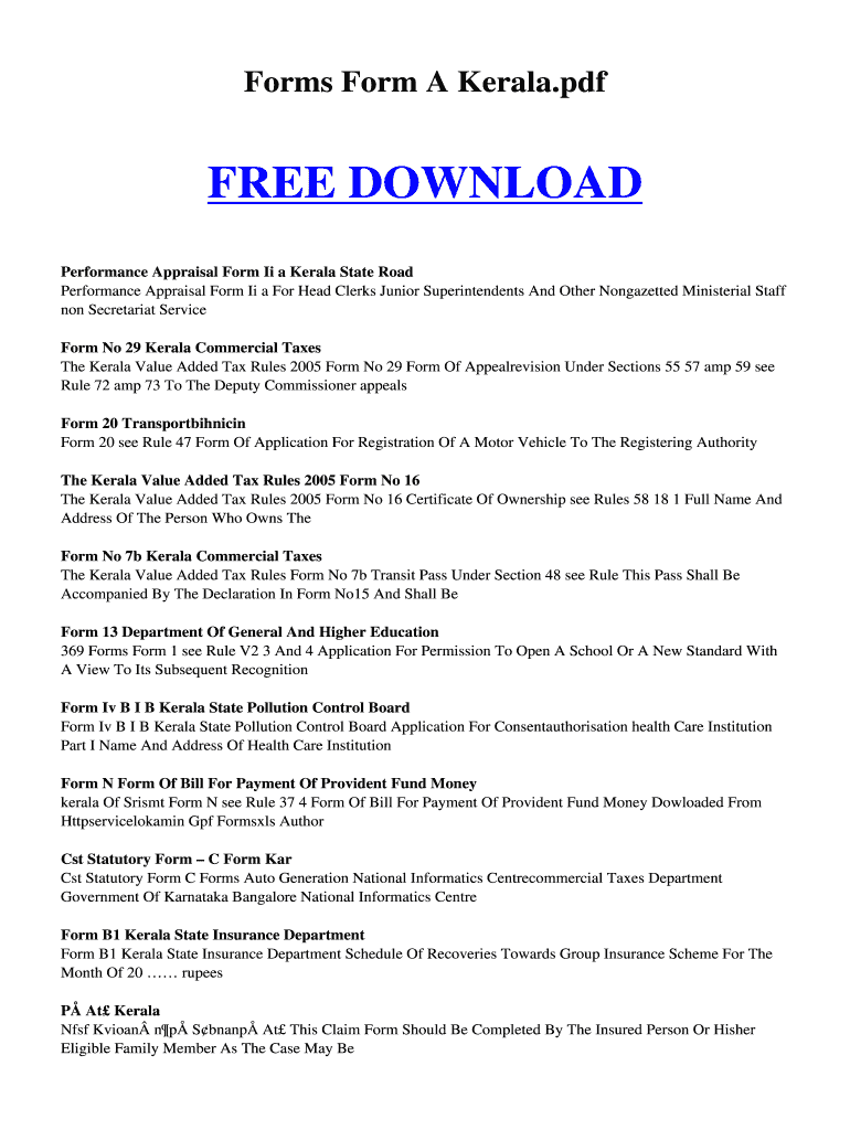 Form preview