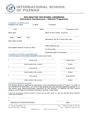 Form preview