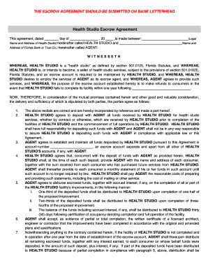 agreement letter sample