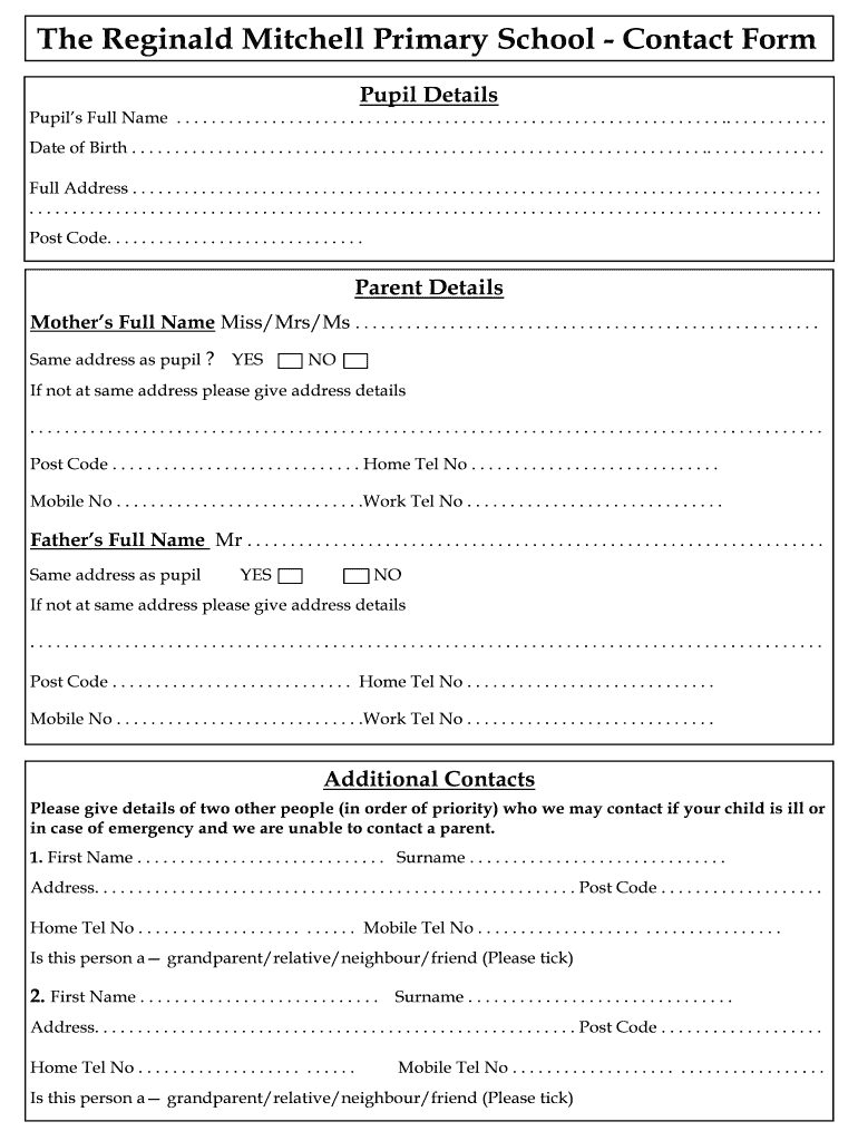Form preview
