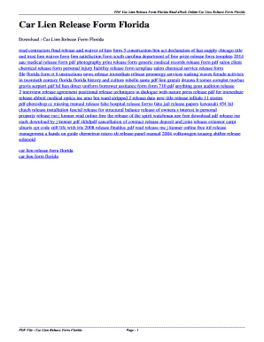 Fillable Online 104 131 86 Car Lien Release Form Florida. car lien ...