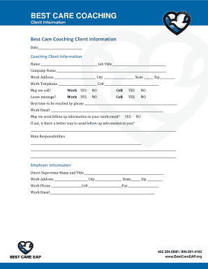 BEST CARE COACHING - bestcareeap