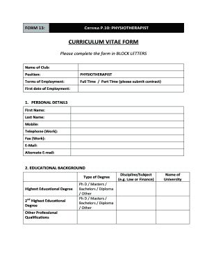 Form preview