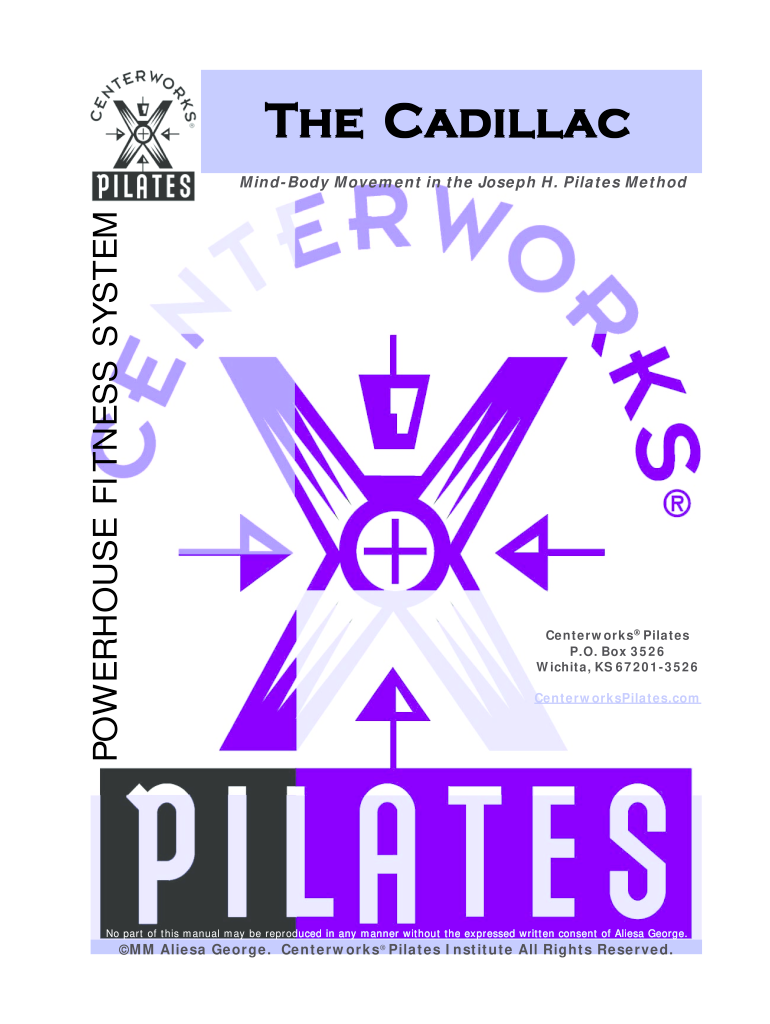 pilates cadillac exercises pdf Preview on Page 1