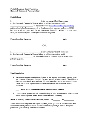 Photo Release and Email Address Request - Harpswell Community ...