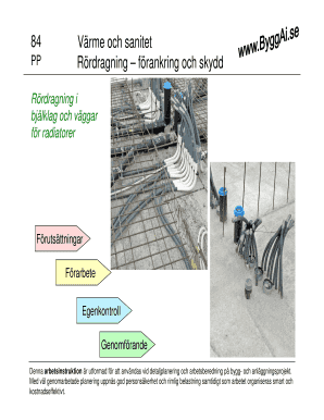 Employee discipline tracker excel - 84 Vrme och sanitet PP Rrdragning frankring och skydd - byggai