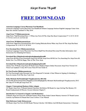 Alcpt Sort - Fill On the internet, Printable, Fillable, Blank PDFfiller picture about Free Printable Placement Test named Alcpt Type - Fill On the web, Printable, Fillable, Blank PDFfiller