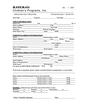 Form preview