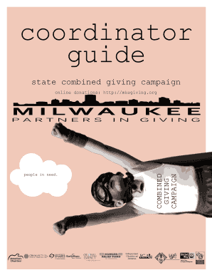 Sample newsletter for daycare - State combined giving campaign - Milwaukee Partners in Giving - mkegiving