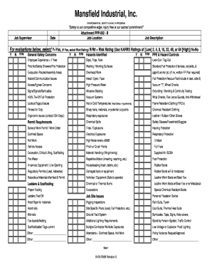 job summary analysis karrs ratings form