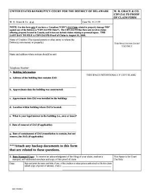 CDN ZAI Proof of Claim Form(133640822) - napoleon